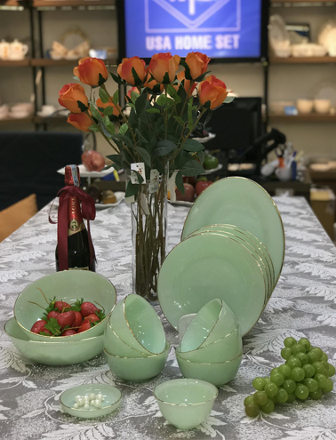 سرویس شش نفره امریکایی اوپال برند MP