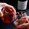 لیوان بلوری طرح الماس