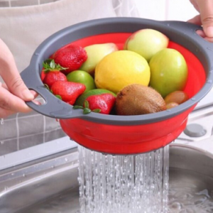 آبکش تاشو سیلیکونی