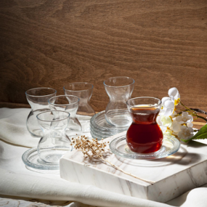 ست چای خوری 12 پارچه کمر باریک پاشاباغچه