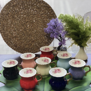فنجان چینی رنگی perotti