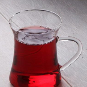 لیوان شیشه ای دسته دار Perotti Lerava کد 11585