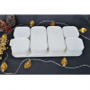 ست صبحانه خوری سرامیکی درب دار acar