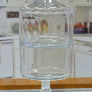 کندی دو طبقه پایه دار برند ALEGRE GLASS