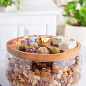ظرف سرو درب چوبی مایا هوم