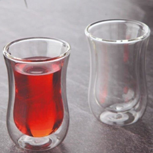 فنجان کمر باریک پیرکس دوجداره perotti