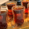 فنجان کمر باریک پیرکس دوجداره perotti