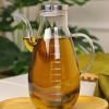ظرف روغن پیرکس درب استیل برند arow