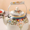 کتری لعابی طرح دار سیلوادورا