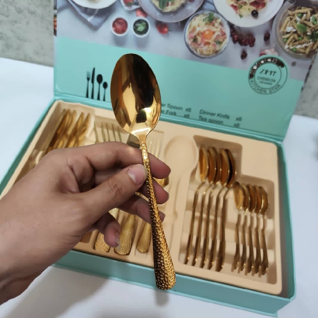 سرویس وارداتی ۲۴ پارچ برند kitchen star