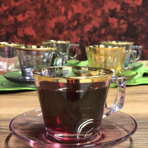 ست چای خوری 12 پارچه رنگی پاشاباغچه مدل ولا