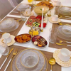 سرويس ٣٣ پارچه سولو لبه طلایی