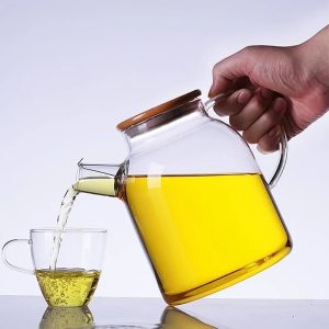 قوری درب بامبو 