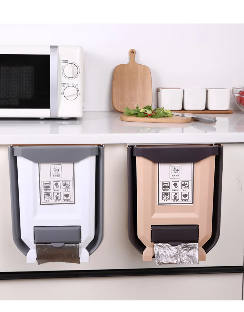 سطل زباله تاشو کابینتی مدل v-2