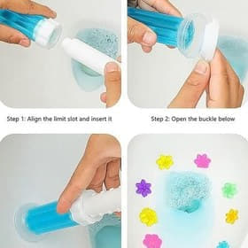 بوگیر و ژل تمیز کننده استامپ