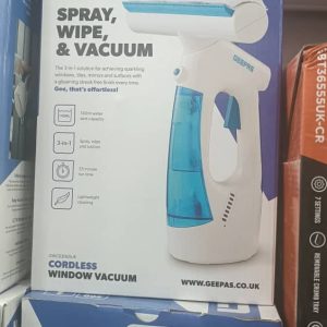 جارو شیشه‌ای شارژی GEEPAS