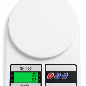 ترازوی آشپزخانه الکترونیک مدل SF-400 ظرفیت 10 کیلوگرم اصلی چراغ دار عمده